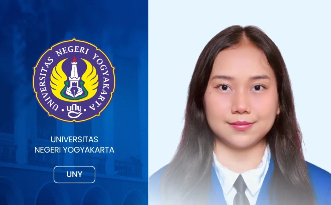Success Story Reni Titis W. berhasil masuk UNY Les Privat Masuk PTN, Ujian Mandiri, Simak UI, CBT UGM, IUP, KKI, TKA, UTBK SNBT Bimbel Masuk PTN, Ujian Mandiri, Simak UI, CBT UGM, IUP, KKI, TKA, UTBK SNBT