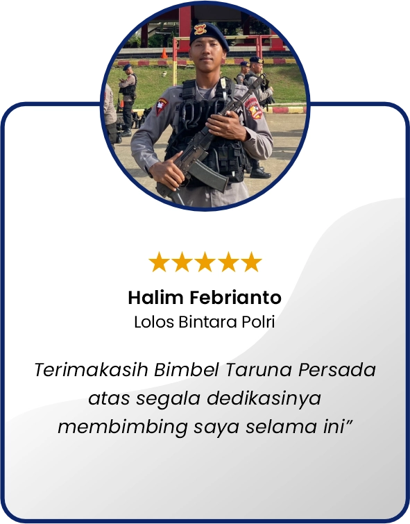 bimbel bintara polri