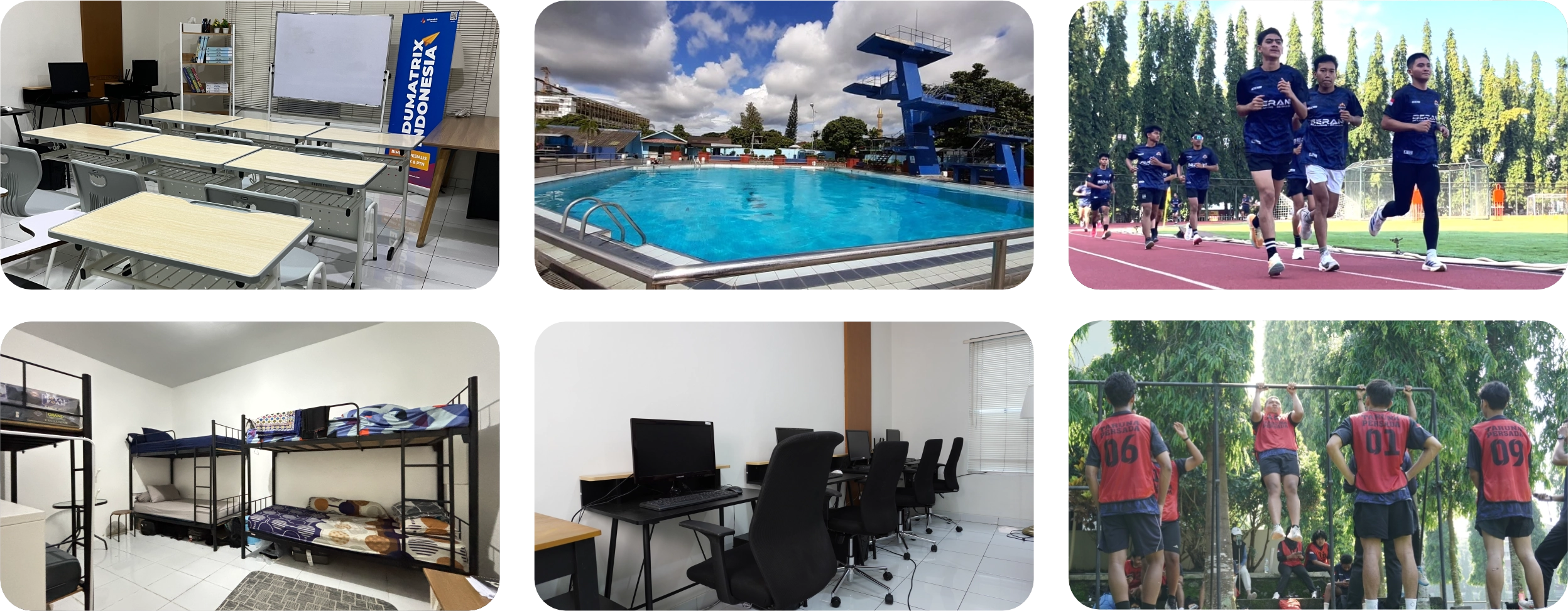 venue bimbel tni polri